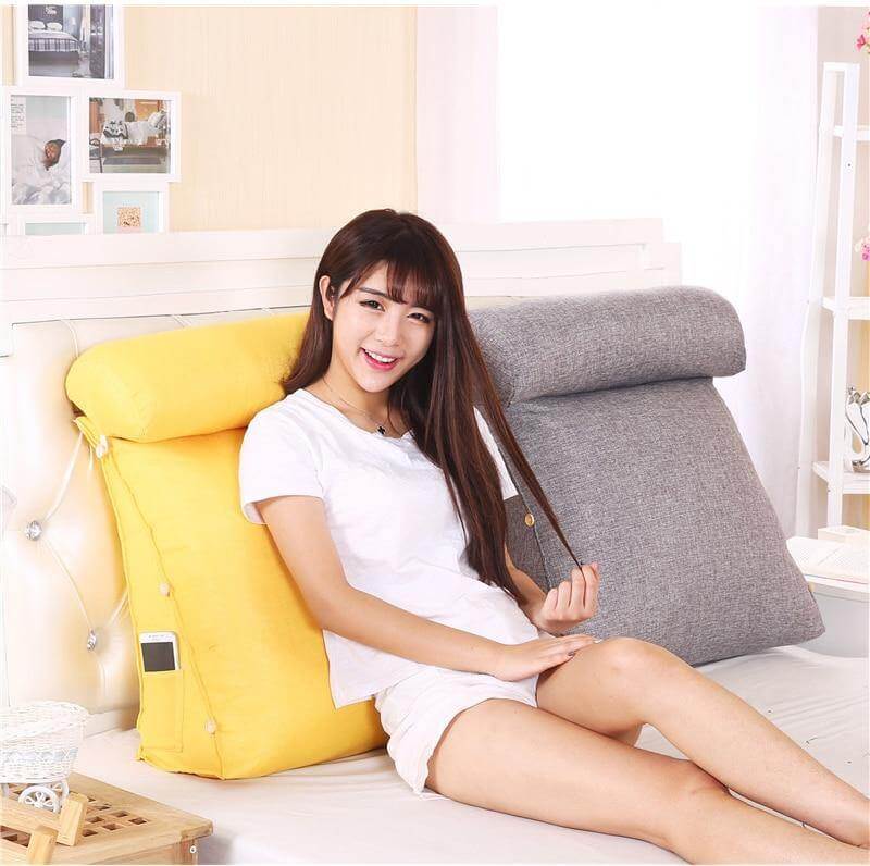 Comfort Soft Bed Triangular Backrest Pillow