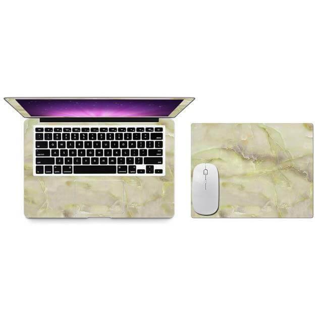 Marble Color Full Cover Macbook Stickers