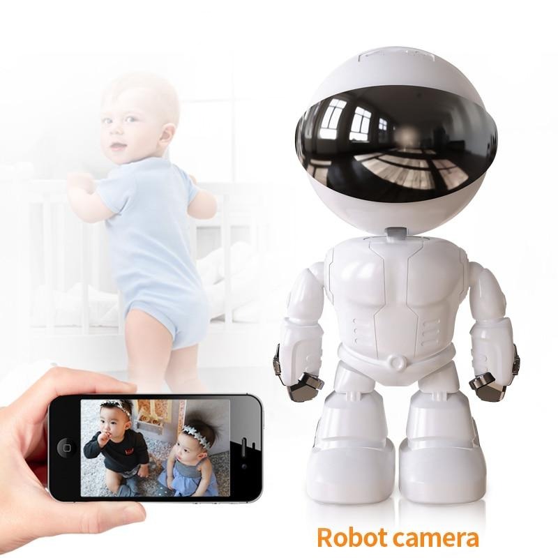 Panoramic Rotatable Robot Security Camera