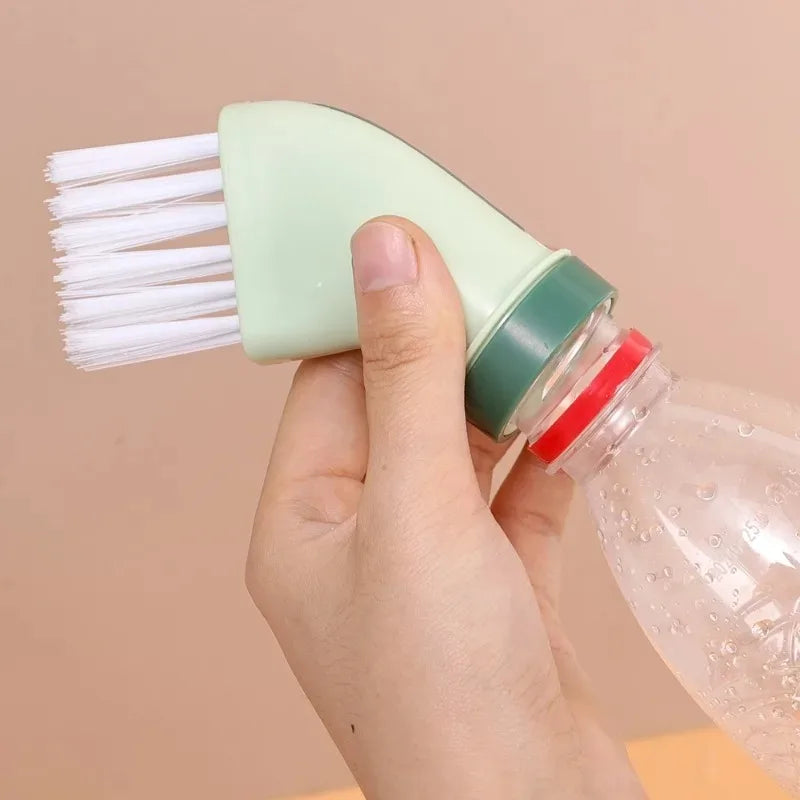 Multifunctional Bottle Cap Dead Angle Cleaning Brush