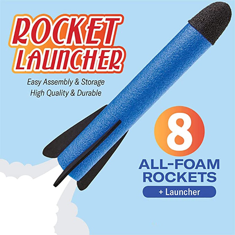 Air Pump Foam Rocket Launcher