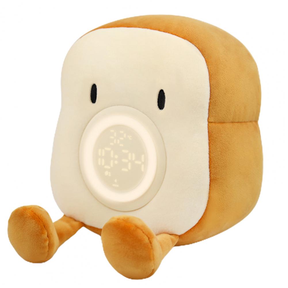 Cute Sleeping Toast Alarm Clock