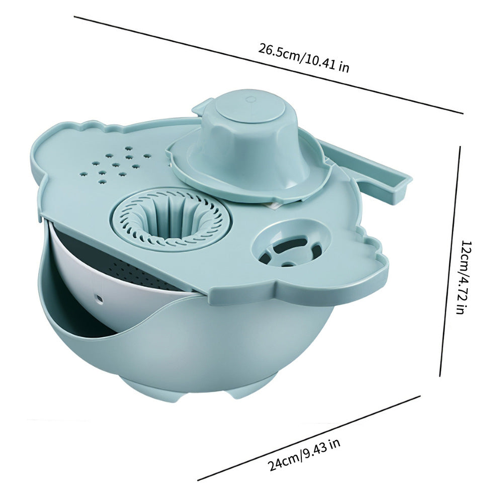 All-in-One Drain Basket Vegetable Grater