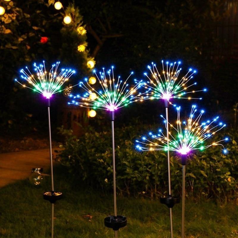 Solar Powered Outdoor Dandelion Light