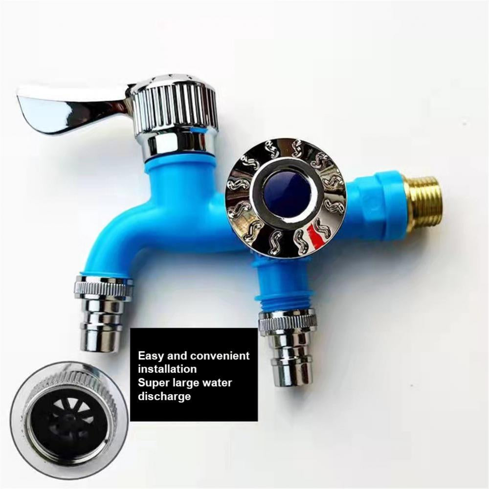 Double Divider Universal Connector Faucet