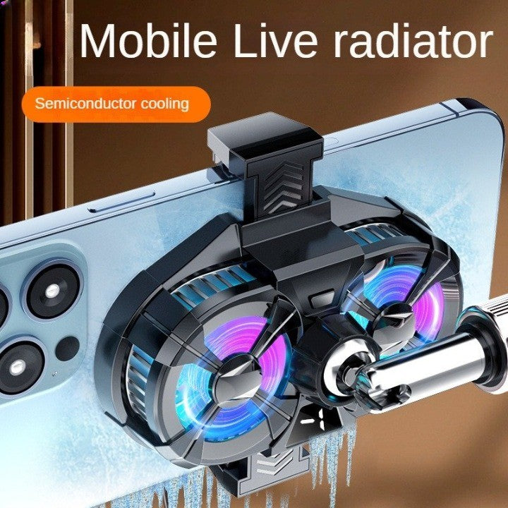 Game Master Dual Fan Phone Cooler