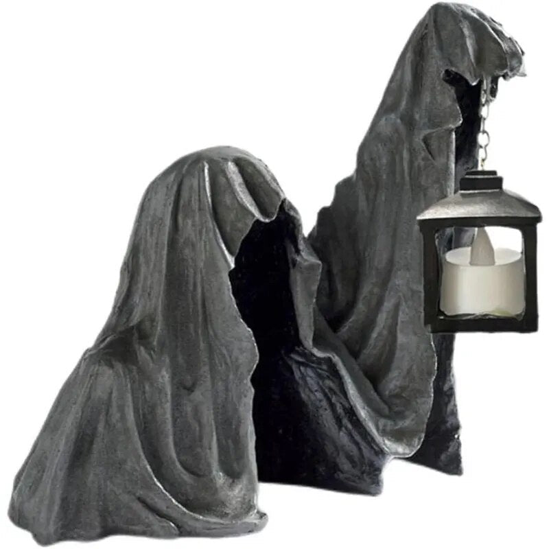 Mystic Silhouettes Ground Halloween Decor Lamp