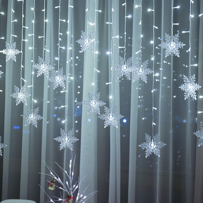 LED Fairy Snowflake Lights