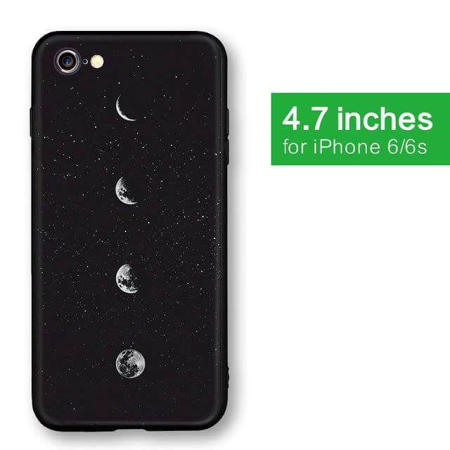 Cool Space Moon Astronaut Iphone Case