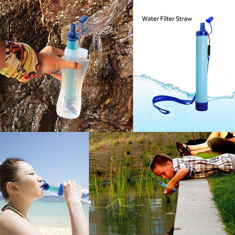 Outdoor Hiking Survival Portable Water Purifier