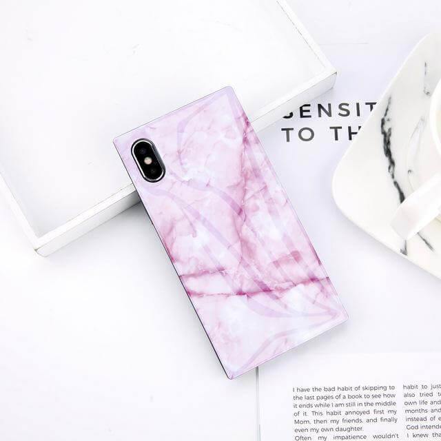 Shiny Marble Texture Granite Iphone Cases