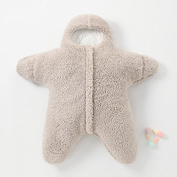 Cute Baby Starfish Winter Onesie