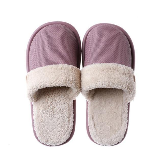 Lightweight Washable Comfy Plush Slippers