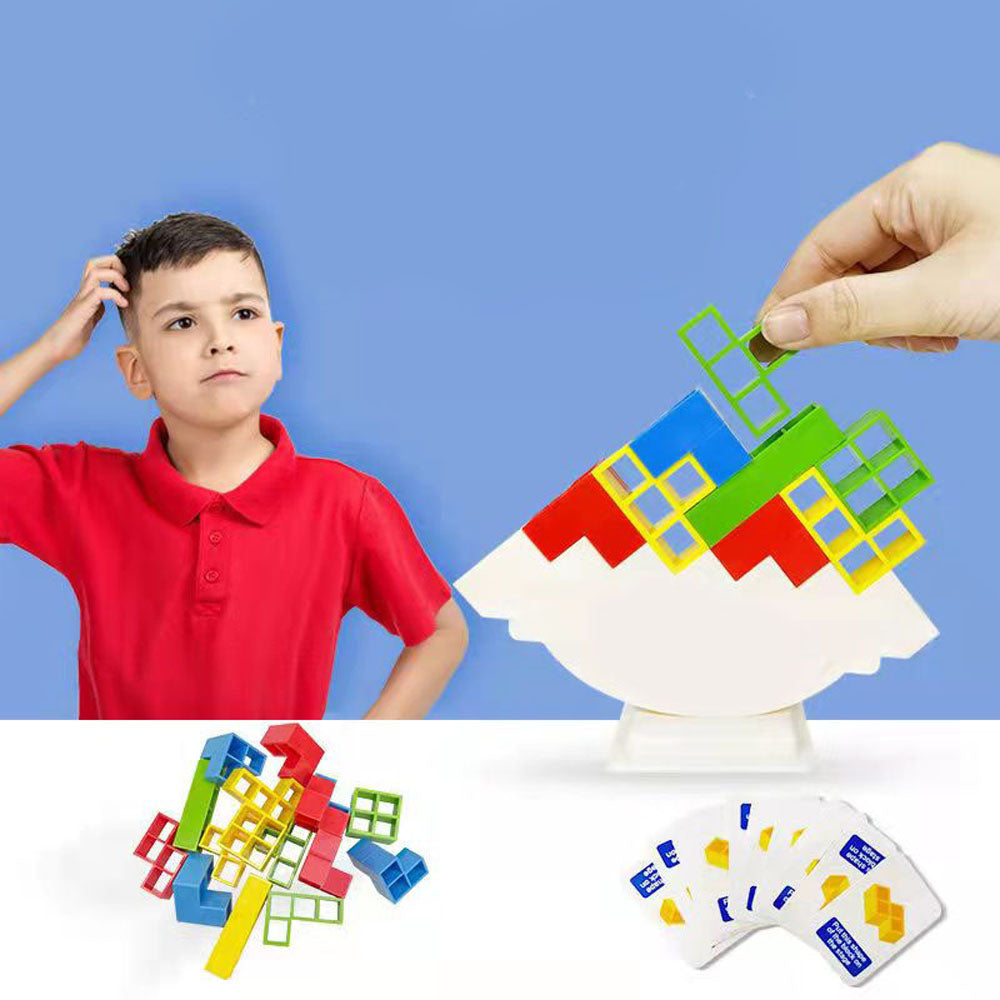 Block Stacking Puzzle Kids Balance Game