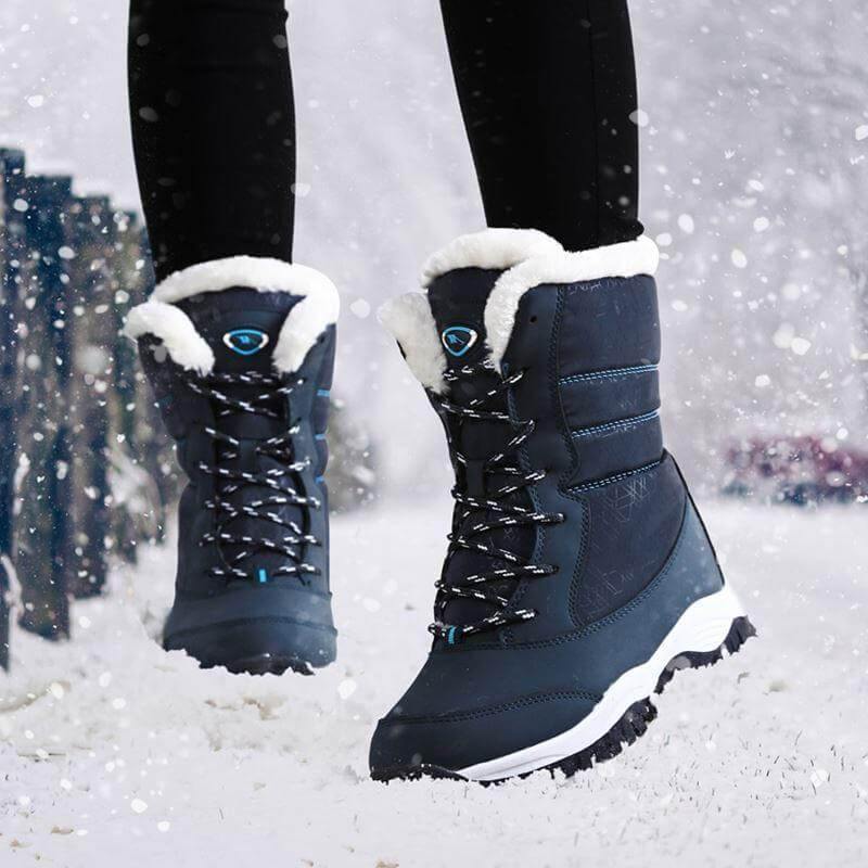 Thick Warm Waterproof Modern Winter Boots for Women