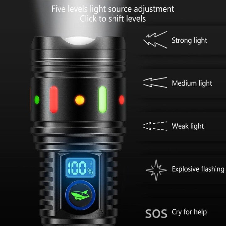 Bright Blast Long Range Outdoor Flashlight