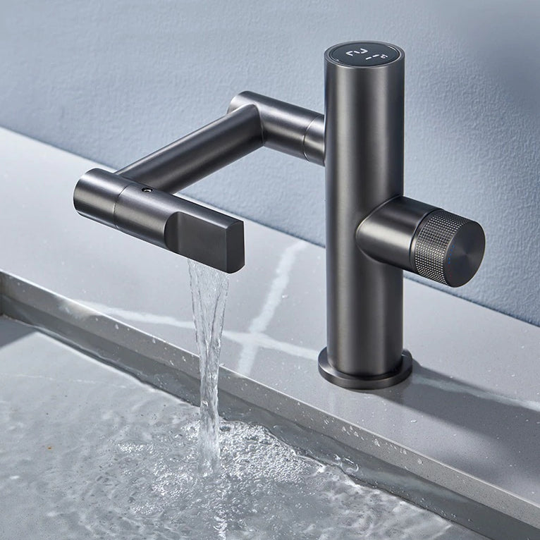 Hydroelectric Rotating Modern Smart Waterfall Faucet