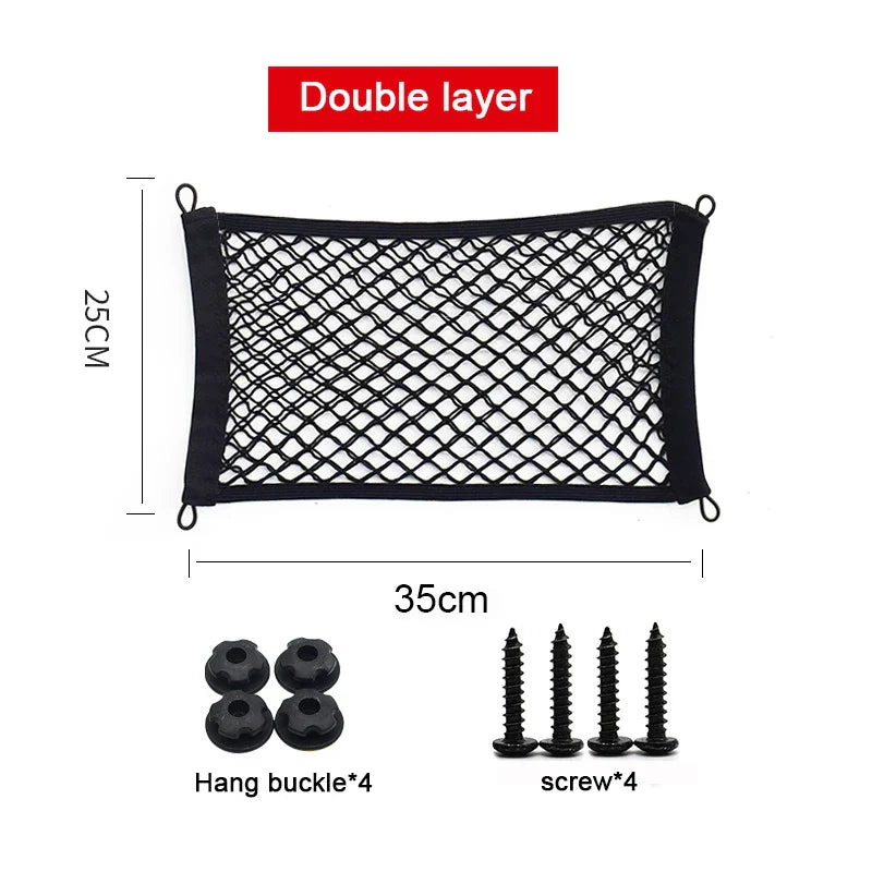 Stretchable Mesh Cargo Net Car Storage Organizer Pocket