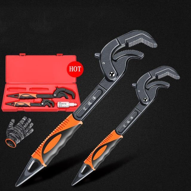 Self-Tightening Universal Adjustable Wrench