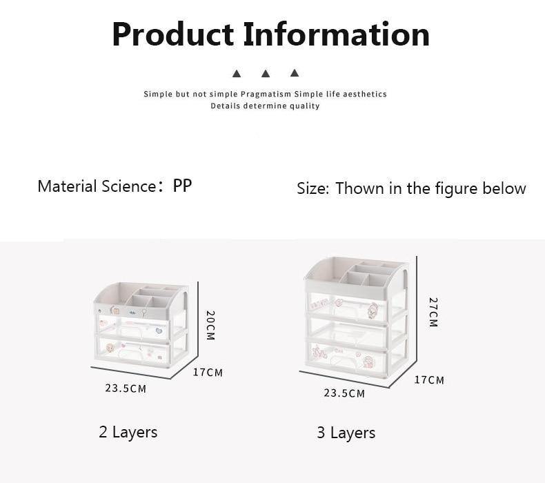 Large Capacity Cosmetic Storage Box