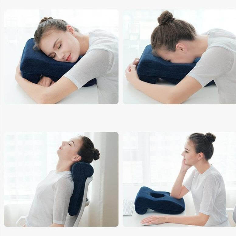 Neck Support Memory Foam Headrest Pillow