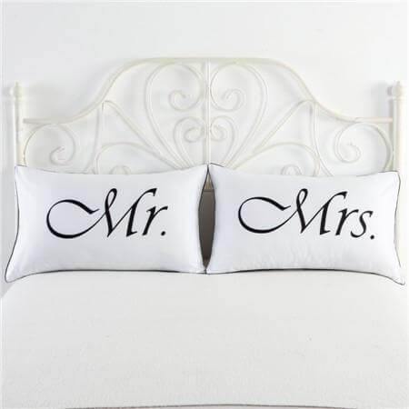 Couple Cute Bedding Pillow Cases