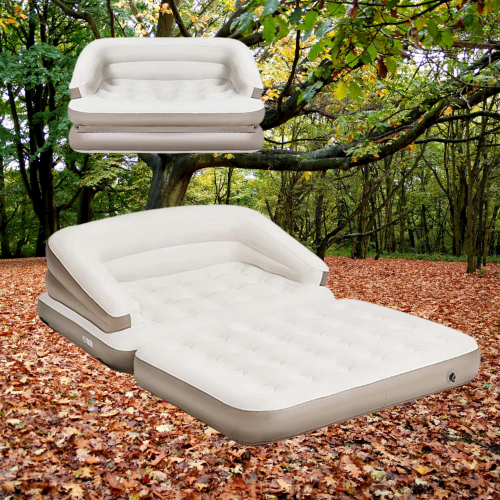 Inflatable Portable Folding Honeycomb Air Mattress