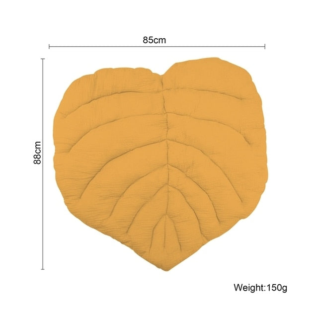 Nordic Modern Leaf Baby Play Mat