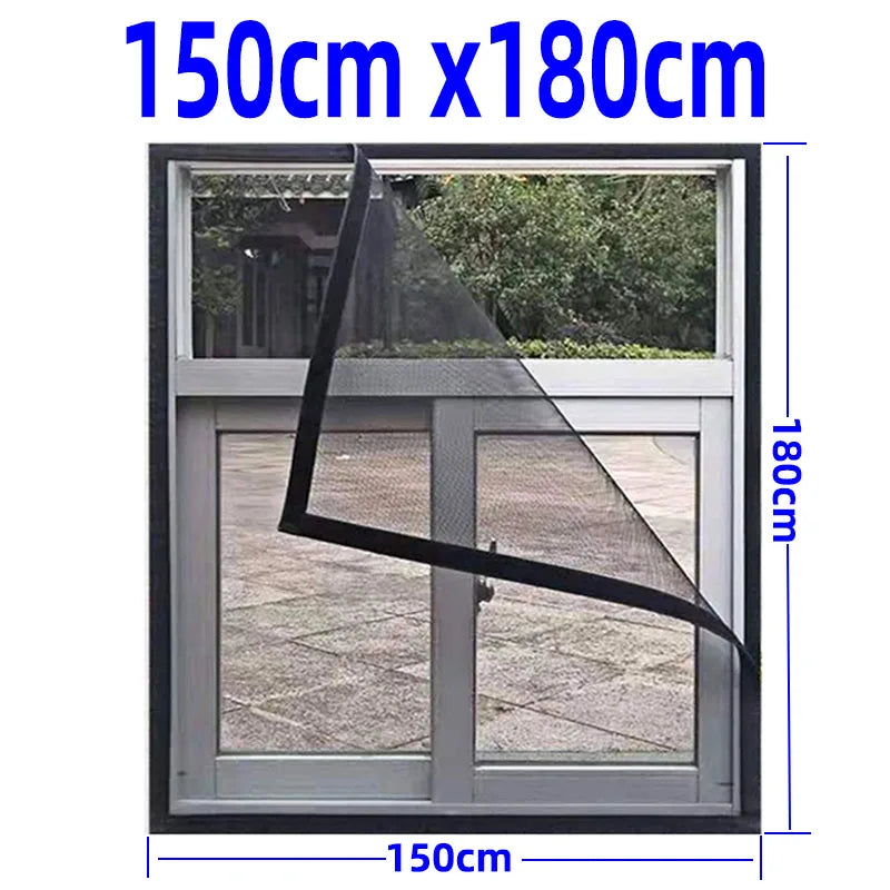 Adjustable Invisible Anti-Mosquito Washable Window Net