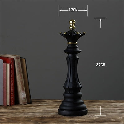 Luxury Chess Statue Home Decor