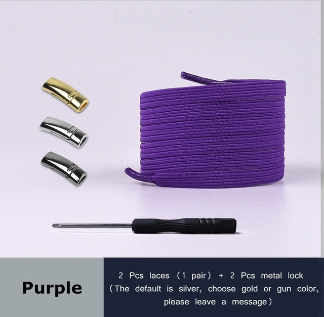 4pcs Metal Magnetic Lazy Shoelace