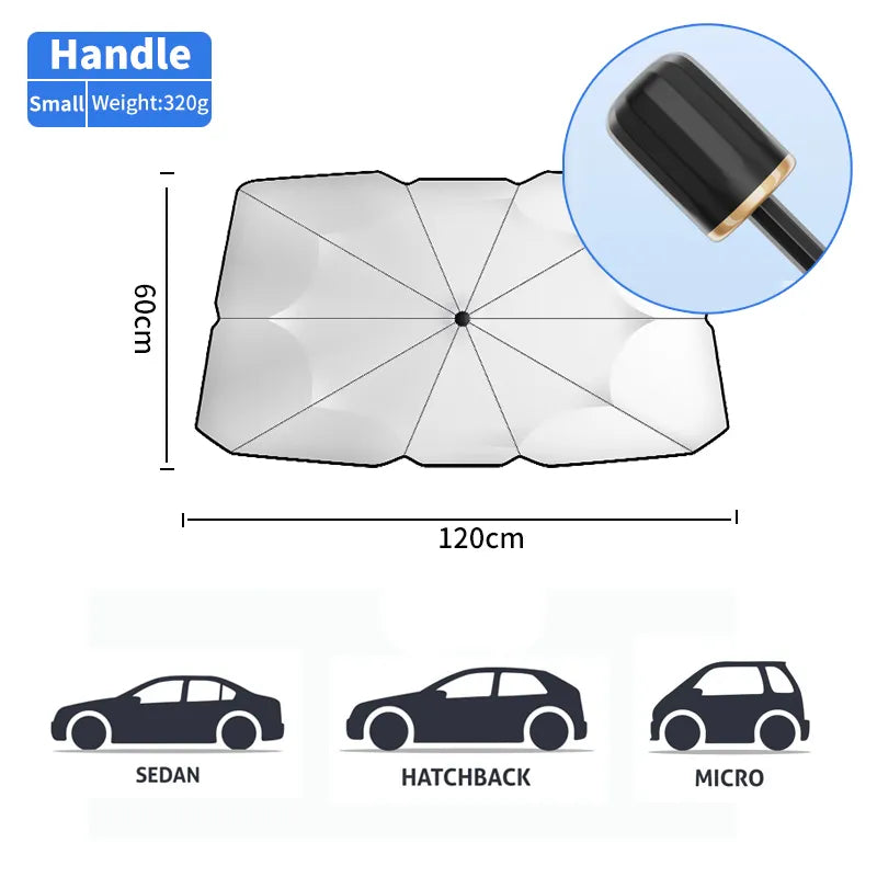 Sunshield Foldable Car Windshield Umbrella