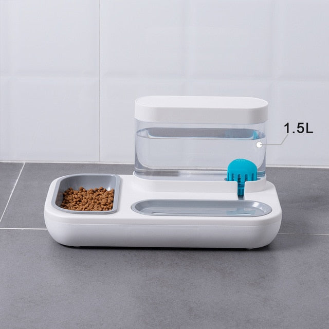 2in1 Automatic Creative Pet Dispenser