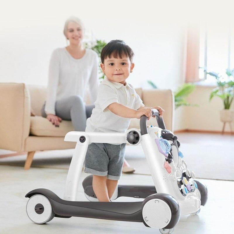 Anti-Rollover Multi-function Baby Walker with Music