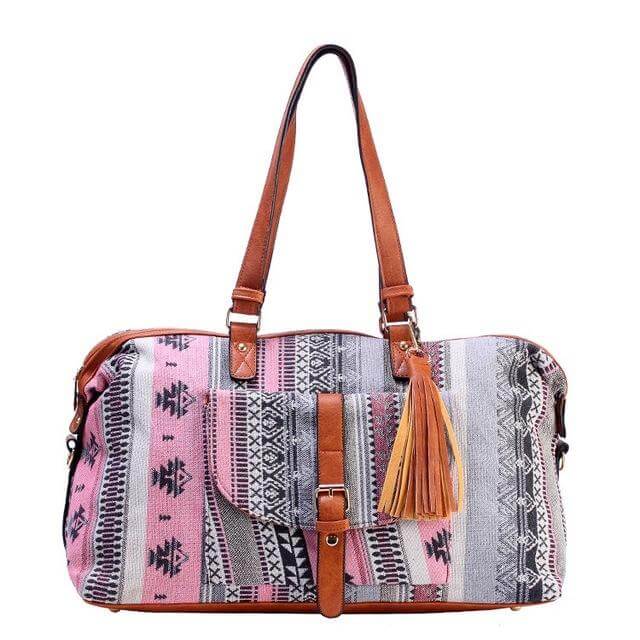 High-end Fashion Jacquard Travel Bag