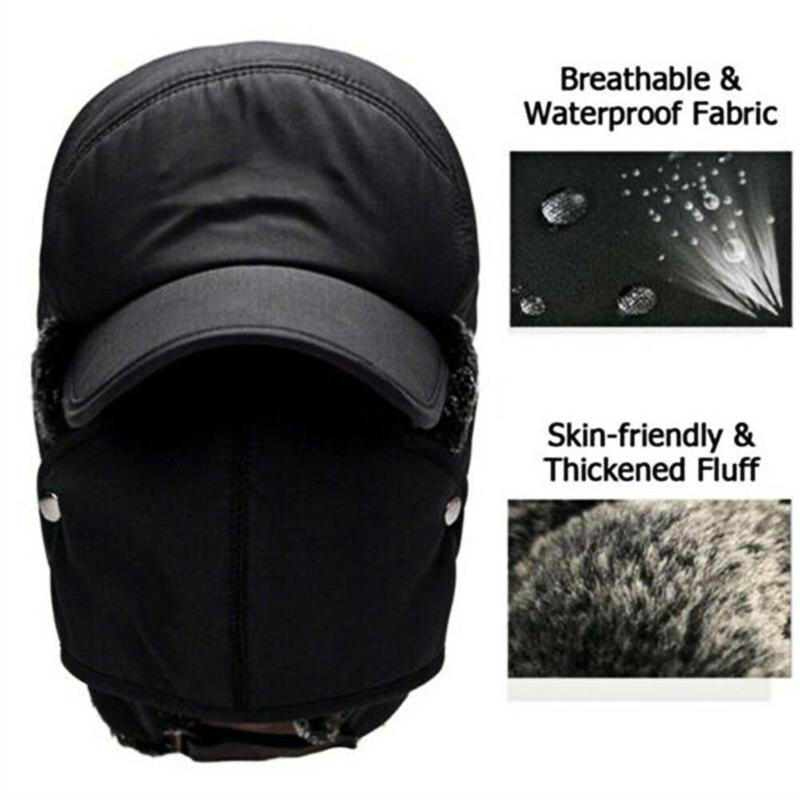 Winter Full Face Cover Warm Hat