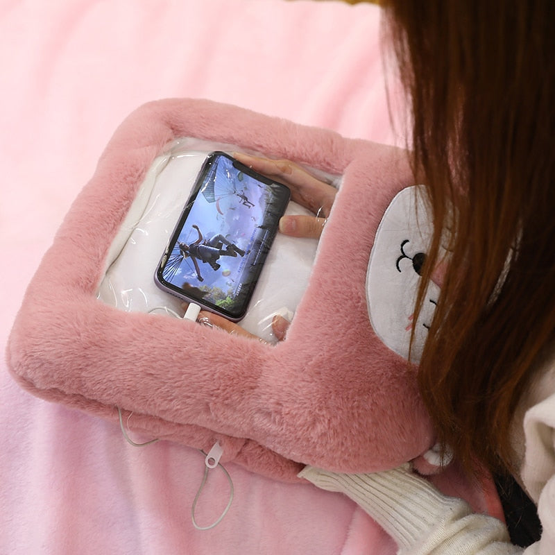 Creative Gaming Cute Hand Warmer Transparent Pillow