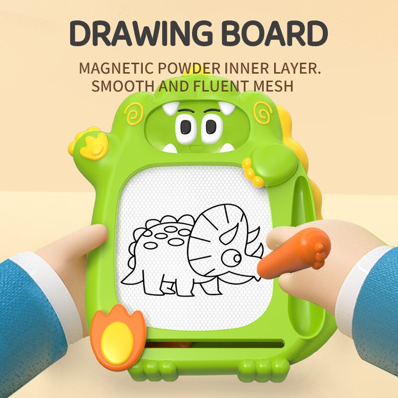 Double-Sided Doodle Magnetic Kids Drawing Board