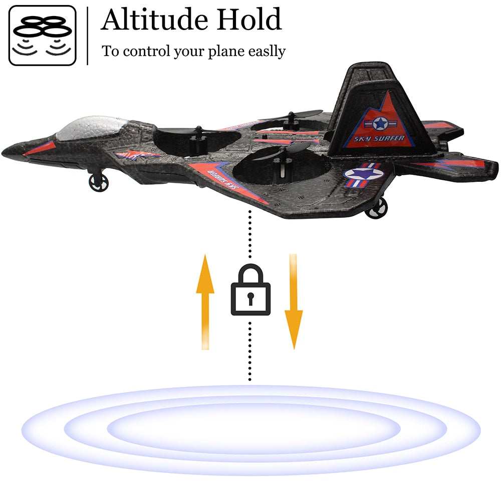 Anti-Collision RC Aerobatic Toy Airplane