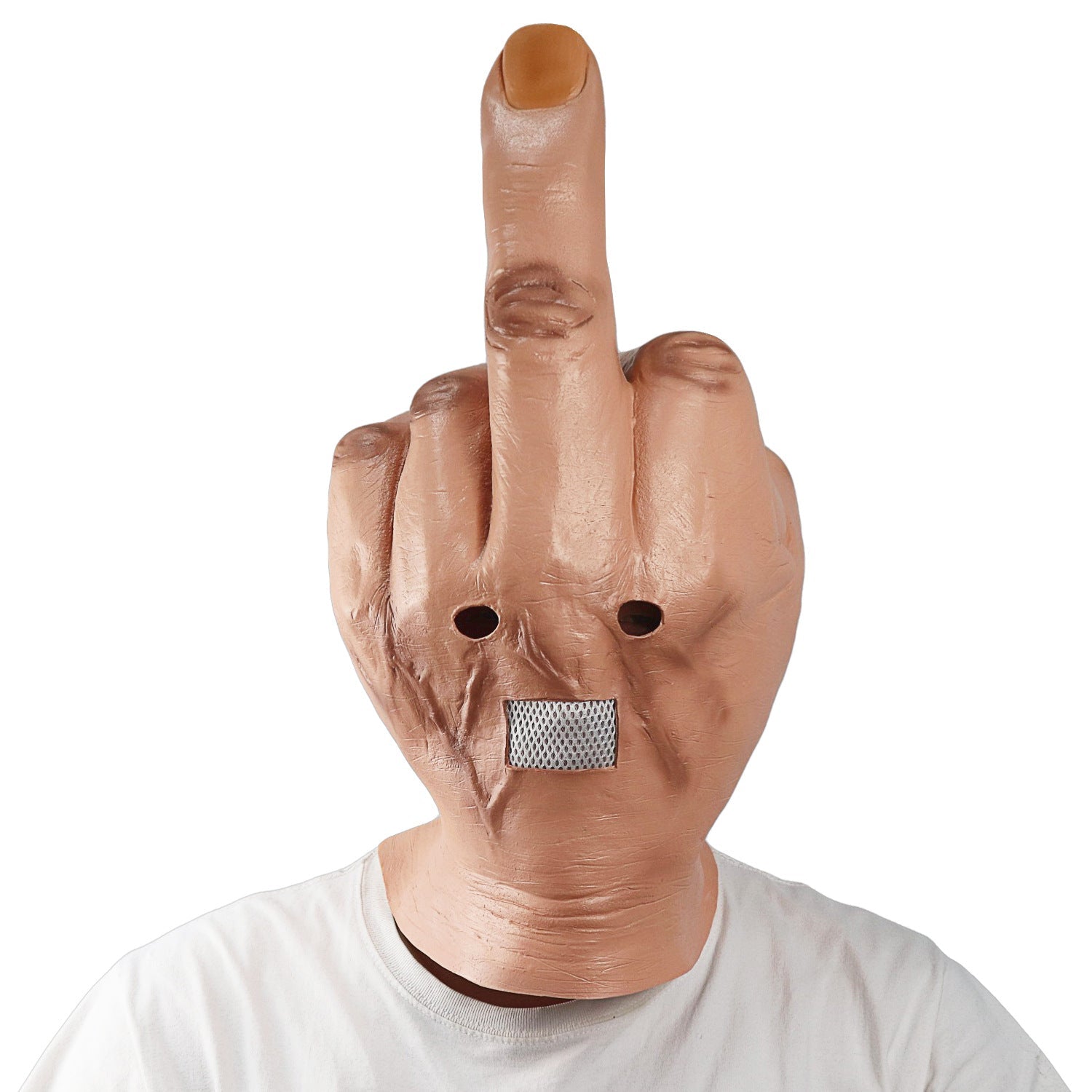 Giant Middle Finger Funny Mask