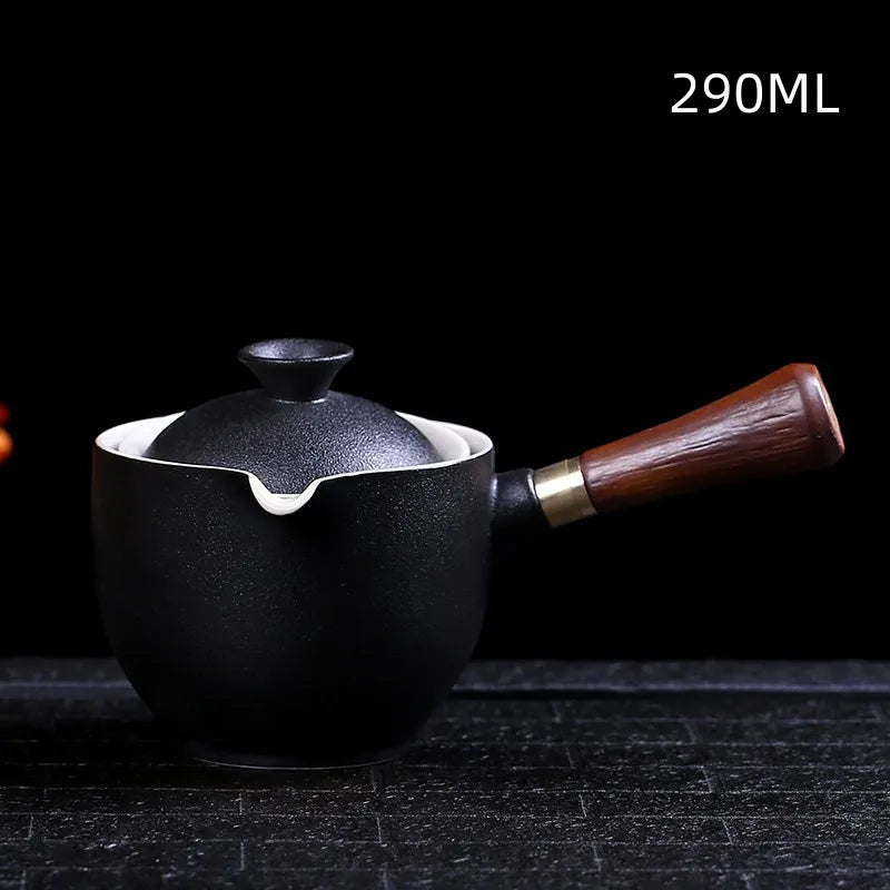 Traditional Harmony Ceramic Rotating Teapot