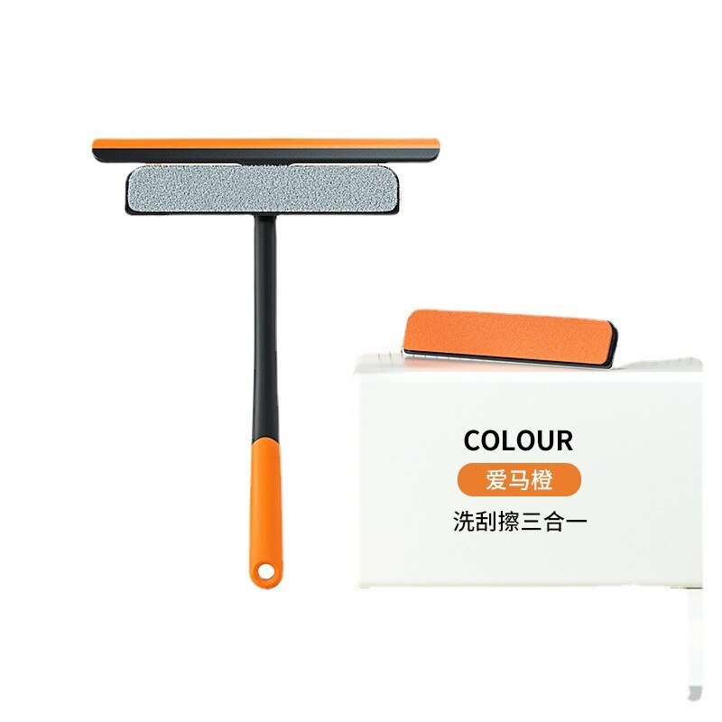 3in1 Foldable Window Cleaning Wiper Brush