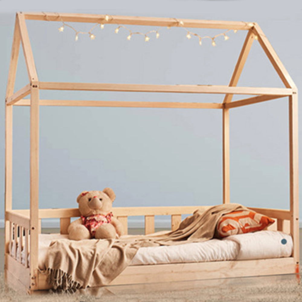 Wooden Dream House Kids Bed Frame