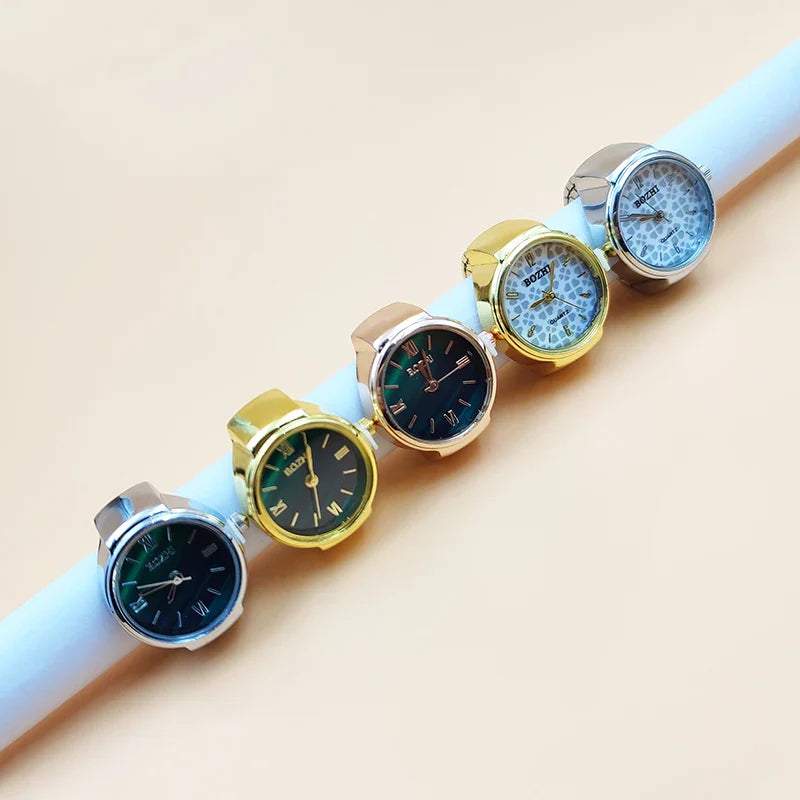 Classic Style Finger Ring Quartz Watch