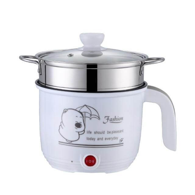 Mini Electric Double Layer Hot Pot Rice Cooker