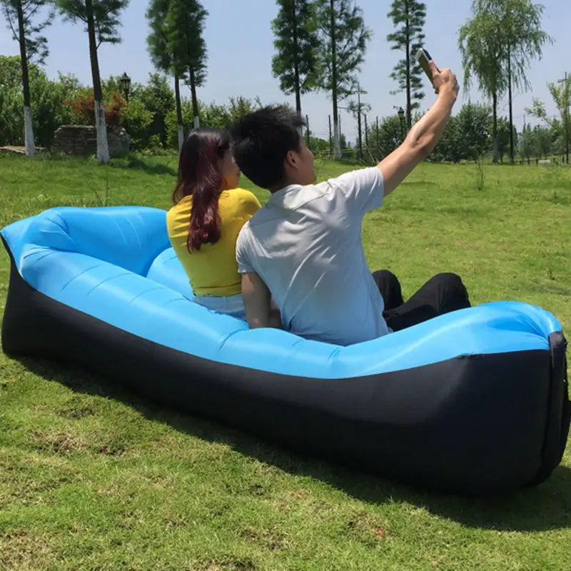 Portable Inflatable Outdoor Air Sofa Bed Lounger