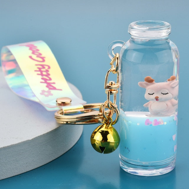 Baby Floating Elf Keychain