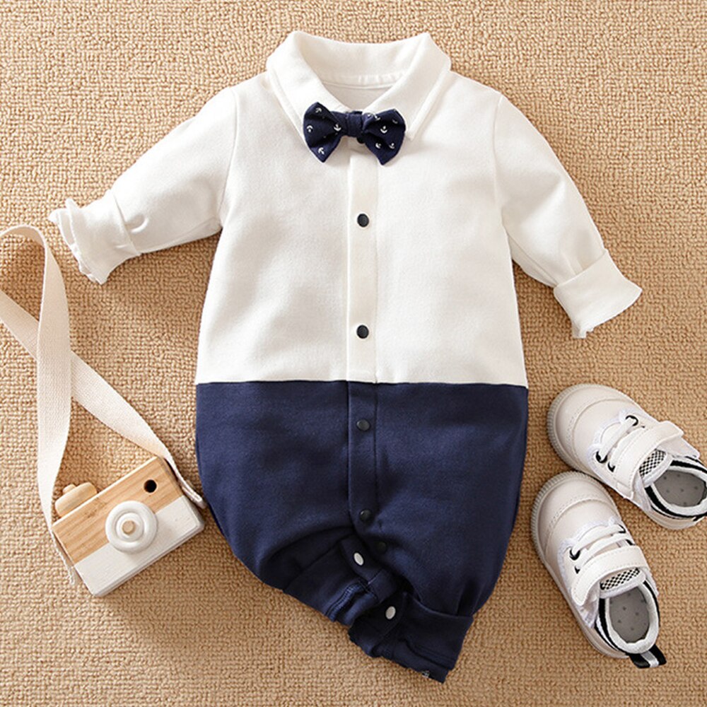 Newborn Baby Gentleman Jumpsuit