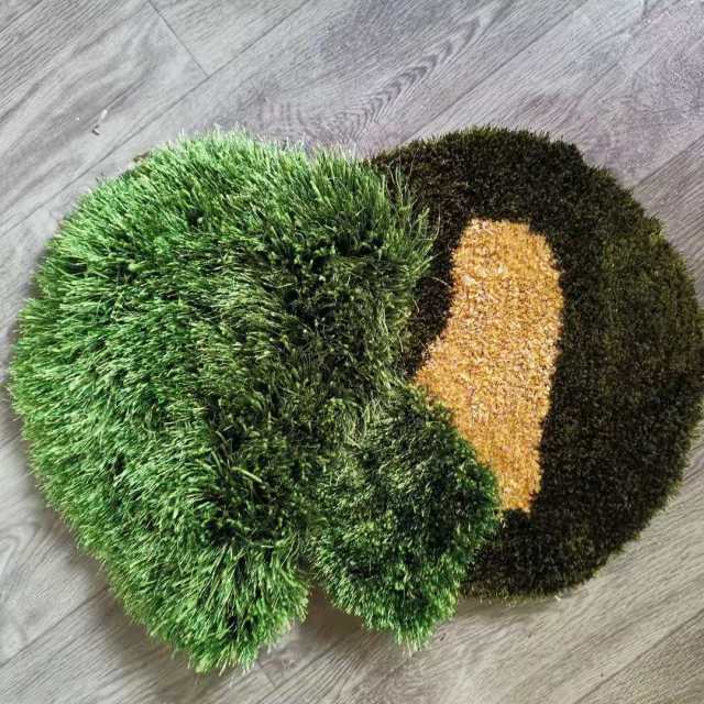 Handmade Forest Grass Area Rug