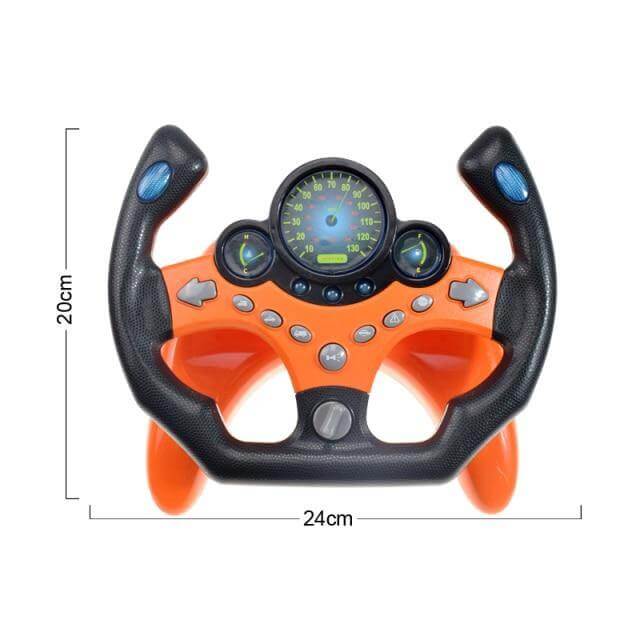 Electric Educational Car Simulation Steering Wheel Toy